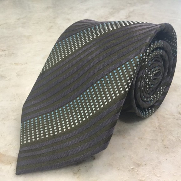 KENNETH COLE REACTION SILK TIE - Picture 10 of 11